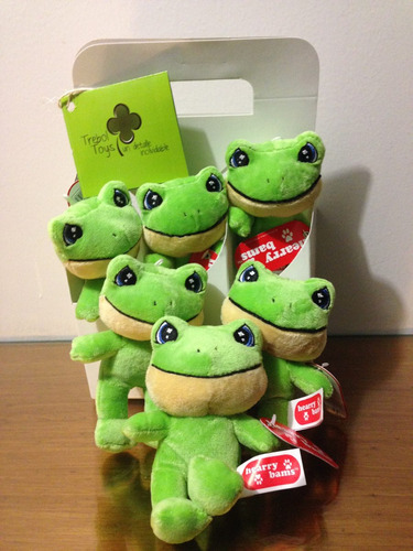 Ranas 14 Cms Seis Por $890.00