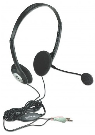 Imagen 2 de 6 de Auricular Headset Noganet Con Microfono