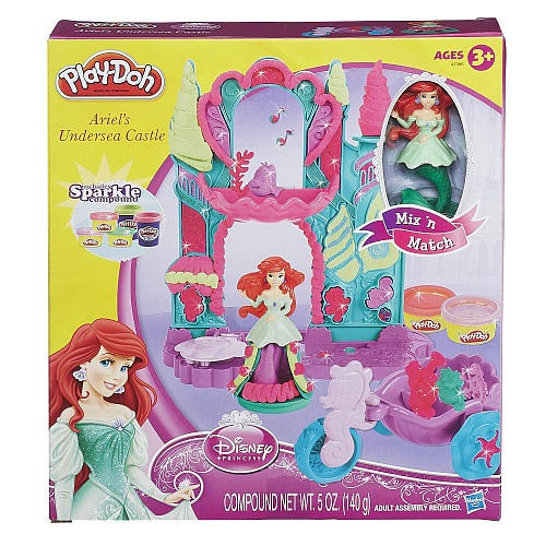 De Play-doh Disney Princess Ariel Submarino Castillo Playset