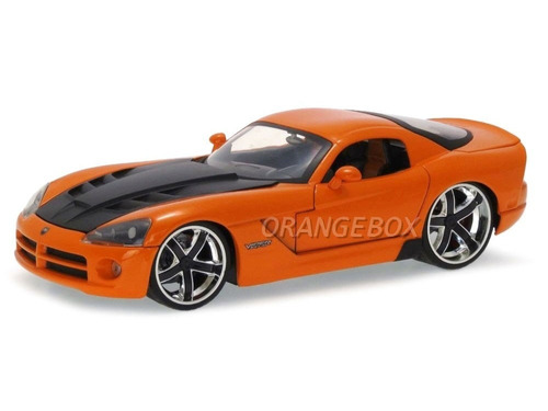 Dodge Viper Srt10 2008 1:24 Jada Toys 96805-laranja