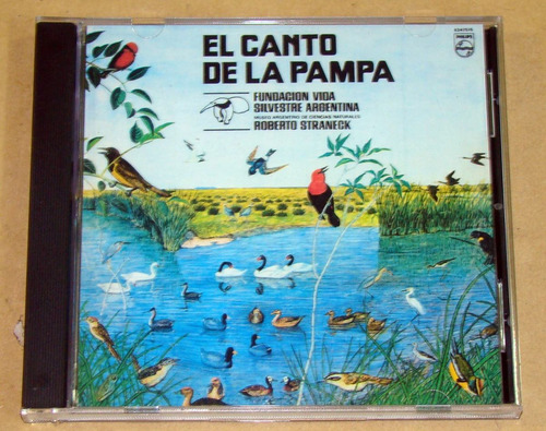 El Canto De La Pampa Fund Vida Silvestre Cd Bajado De Lp