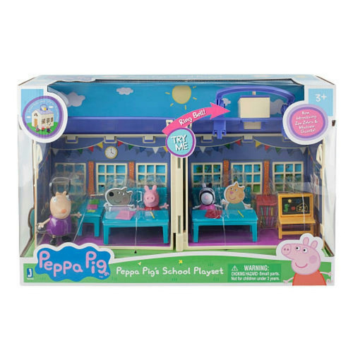 Envío Dhl Gratis Peppa Pig School Playset Escuela Salon