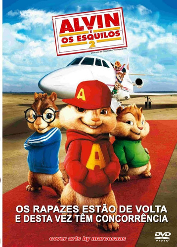Alvin E Os Esquilos 2 Dvd Original