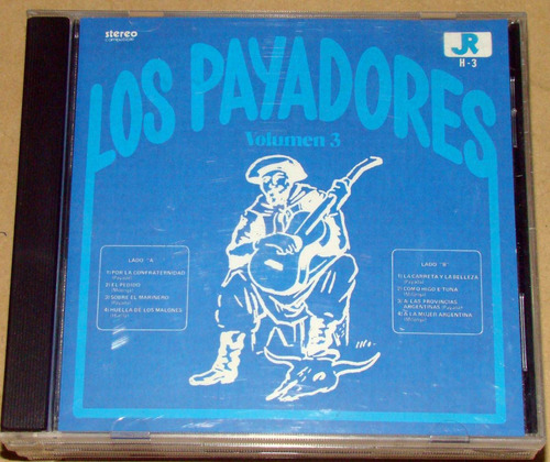 Los Payadores Volumen 3 / Cd Bajado De Lp / Curbelo Airala  