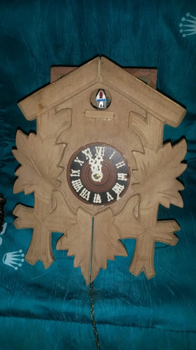 Antiguo Reloj Cucu Original De La Selva Negra Falta Limpieza