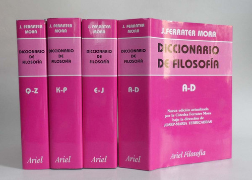 Diccionario De Filosofia Ferrater Mora