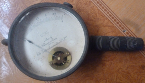  Antiguo Amperimetro Hecho En Paris