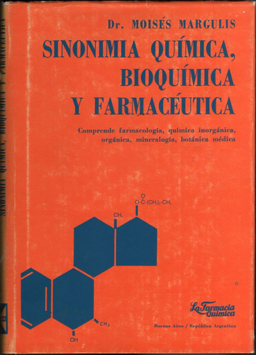 Sinonimia Quimica, Bioquimica Y Farmaceutica - Margulis
