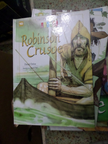 Colección Clásicos Genios ,robinson Crusoe 10