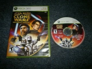 Star Wars The Clone Wars Completo Para Xbox 360,excelente