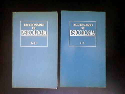 Diccionario De Psicología- Editorial Orbis- 2 Tomos.