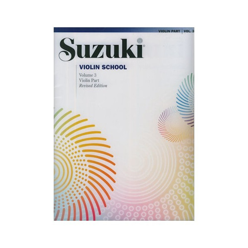 Método Suzuki Para Violino - Volume 3 - Edição Revisada
