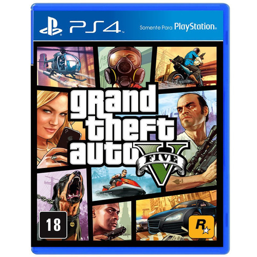 Grand Theft Auto V - Ps4 Midia Fisica