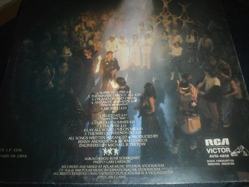 Abba - Lp Super Trouper