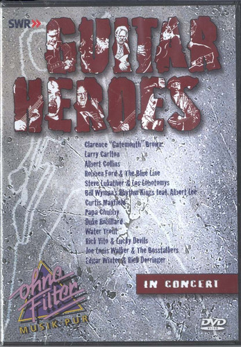 Varios Ineterpretes - Guitar Heroes (dvd) Original