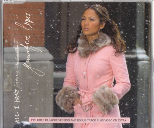 Jennifer Lopez All I Have Single Cd 4 Tracks Part 1 Eu 2003