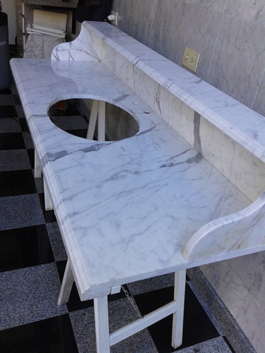 Mesada De Marmol, Para Baño