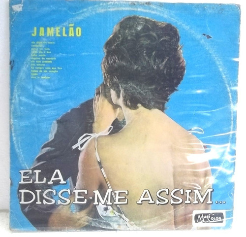 Jamelão Ela Disse-em Assim Lp Muito Bom Capa Regular