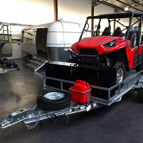 Trailer Mactrail De Utv Grande Con Freno Homlogado