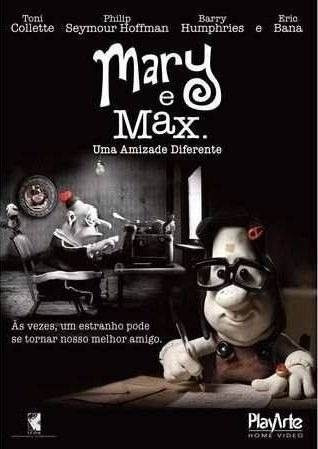 Dvd Original Do Filme Mary E Max - Uma Amizade Diferente