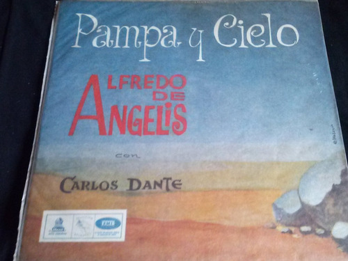 Lp Alfredo De Angelis Con Carlos Dante Pampa Y Cielo