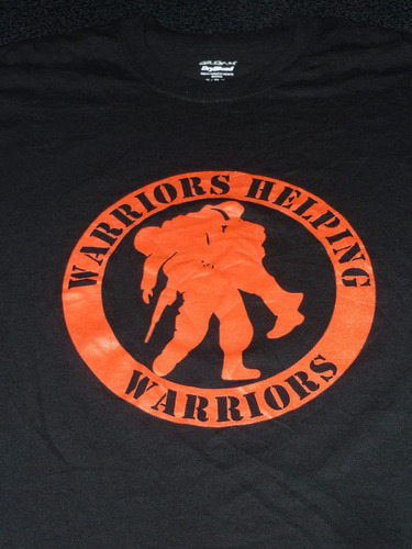 Espectacular!! Remera Orig. Wounded Warriors Project- Whw Xl