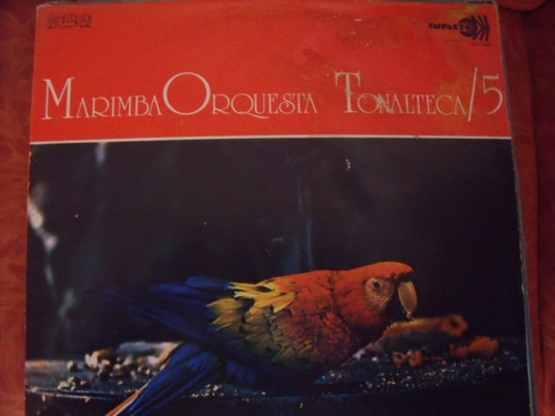 Lp Marimba Orquesta Tonalteca Vol 5,