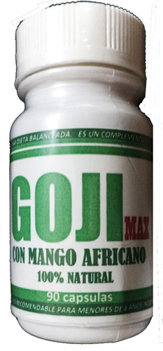 Goji Max Con Acai Berry 3 Frascos 90 Caps De 500 Mg Por;