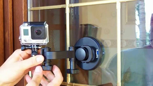 Imagen 3 de 5 de Soporte Ventosa Go Pro Suction Cup Auto Aucmt-302 Tec-pro