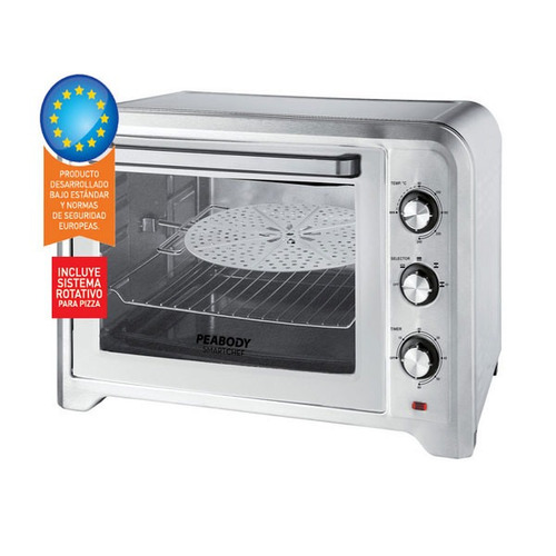 Horno Eléctrico Peabody 42 Litros Doble Vidrio Pe-hgd42mhl