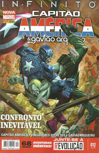 Capitao America E Gaviao 12 - Panini - Bonellihq Cx110 I19