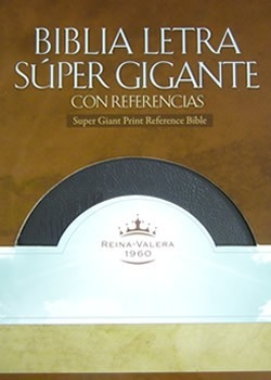 Santa Biblia Rva60 Imitacion Piel Letra Super Gigante