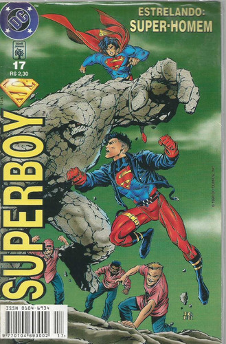 Superboy 17 2ª Serie - Abril - Bonellihq Cx06 A19