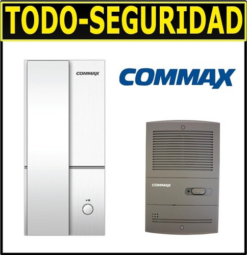 Imagen 4 de 9 de Kit Portero Electrico Telefono Commax Frente Embutir Dp2s