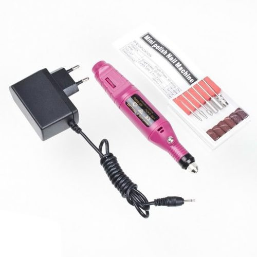 Kit Profissional Manicure Pedicure Unha Lixa Eletrica Mulher