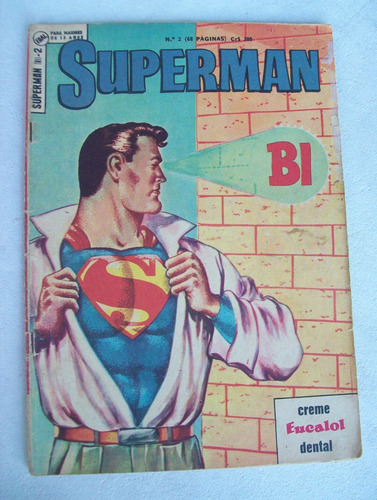 Hq: Superman Bimestral Nº 2 - Pocahontas - Maio 1965 - Ebal