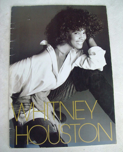 Whitney Houston Japan Tour Program Feels So Right 1990 Raro