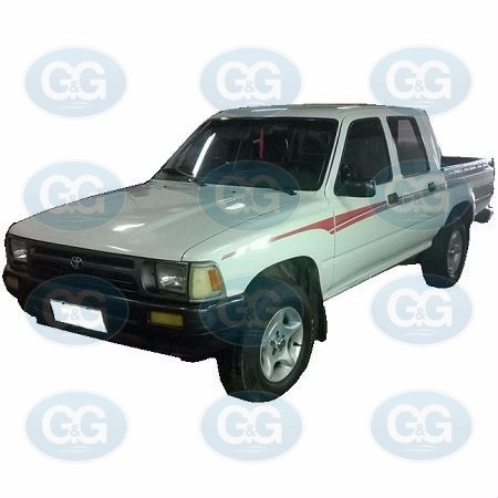 Toyota Hilux Spoiler Inferior Paragolpe 91/96