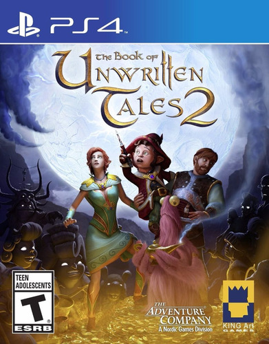 Jogo Novo Lacrado The Book Of Unwritten Tales 2 Ps4