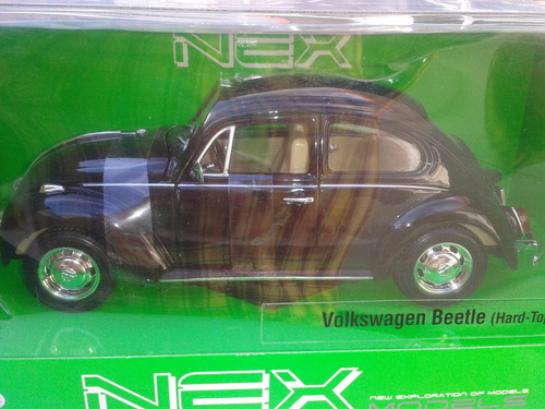 Volkswagen Beetle Sedan (hard-top) Welly Esc 1:24 Estupendo