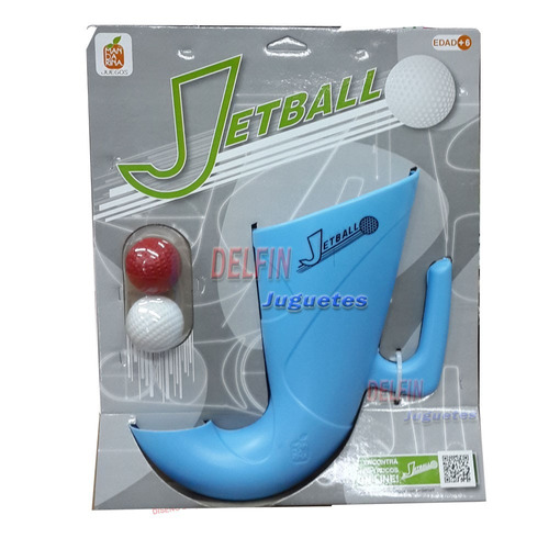 Jetball Jet Ball Juego Con Pelotas Aire Libre Mandarina