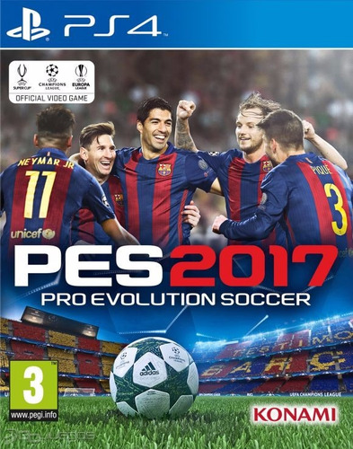 Pes 2017 Ps4 Físico Pes 17. Español. Entrega Ya. Domicilios