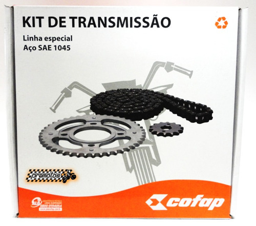 Kit Relação Transmissão Honda Biz 100 - 1998 A 2005 Cofap