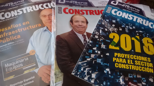 Revista Construccion Año 2016 ( Pack De 8 Revistas)