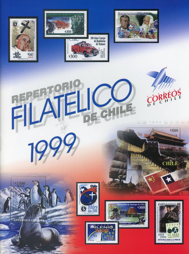 Repertorio Filatélico De Chile 1999 - Correos De Chile.