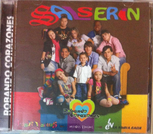 Salserin. Robando Corazones. Cd Original, Nuevo