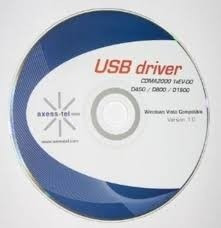Imagen 2 de 2 de Driver Modem Axesstel D450 D800 D1900 Disco Compac Cd