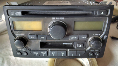 2003 2004 2005 Honda Pilot Am/fm Radio Cd Cassette Player