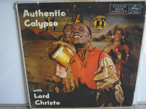 Lp Vinilo Lord Christo Authentic Calypso 1957