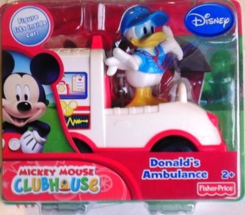 Camion Ambulancia De Donald El Amigo De Mickey Mouse